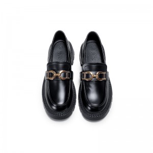 [人氣日系小皮鞋]  No.39 - JK PLATFORM LOAFERS 39EX-Dim